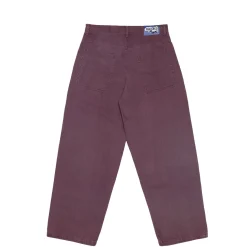 Pantalons & Shorts|JACKER FLOP TWILL EXTRA BAGGY PANT - PURPLE
