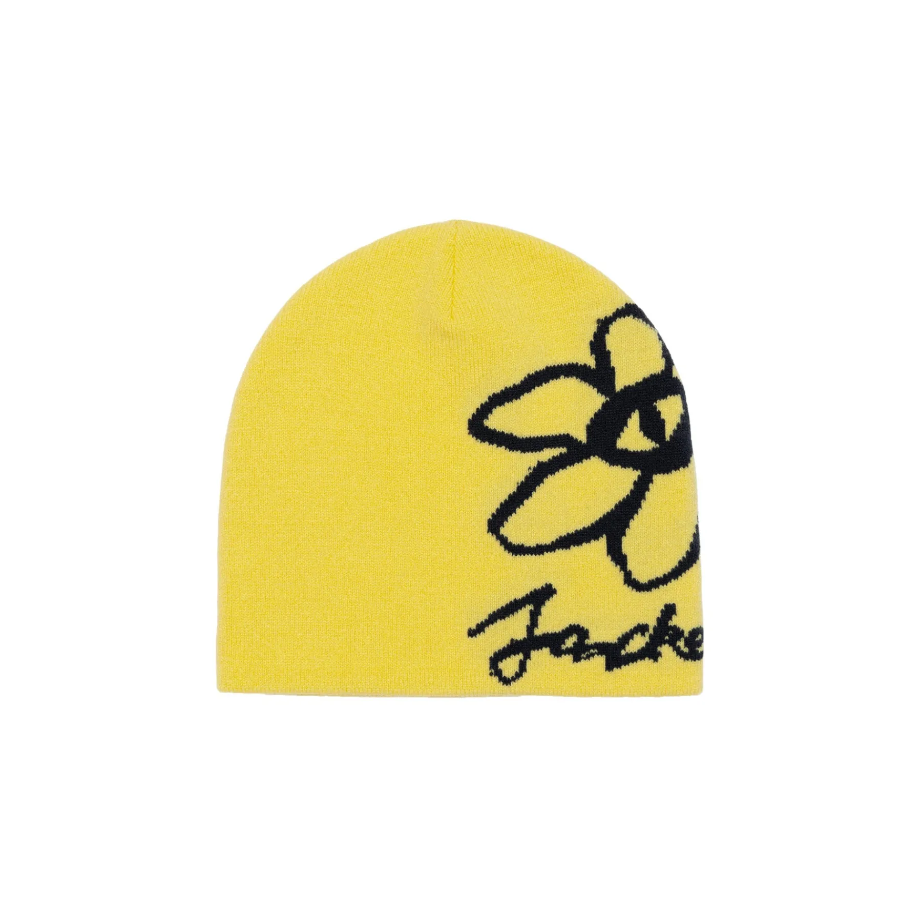 Headwear|JACKER FLOWER VISION BEANIE - YELLOW