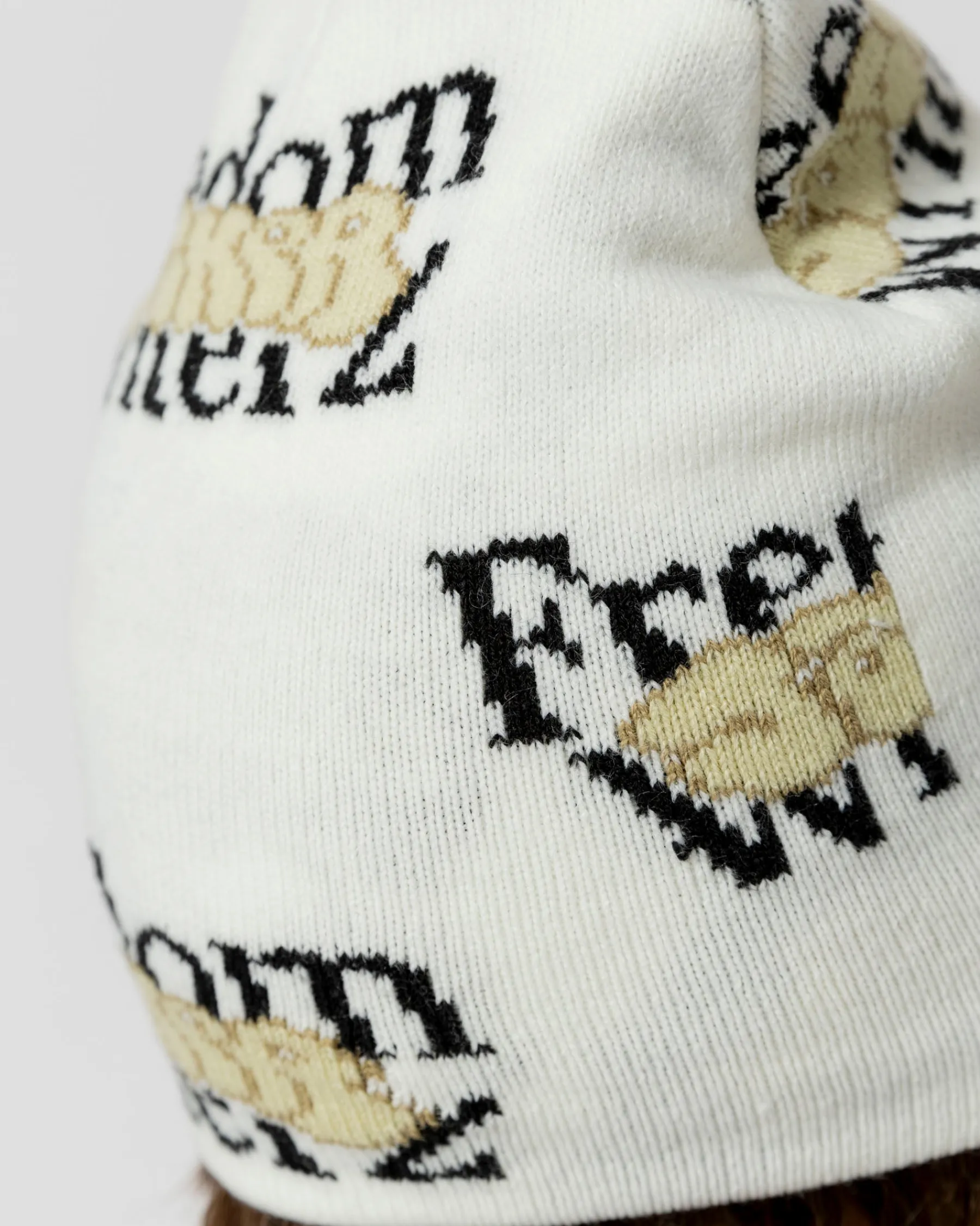 Headwear|JACKER FREEDOM WRITERZ BEANIE - BEIGE