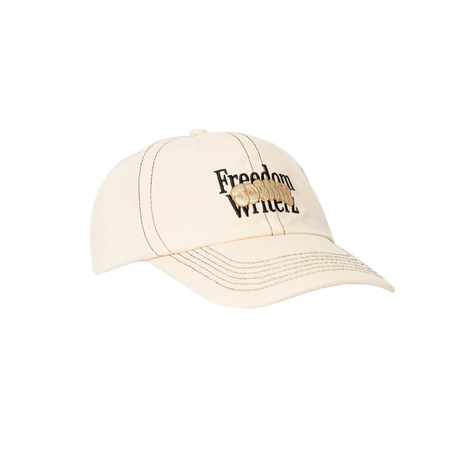 Headwear|JACKER FREEDOM WRITERZ CAP - BEIGE