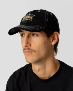Headwear|JACKER FREEDOM WRITERZ CAP - BLACK