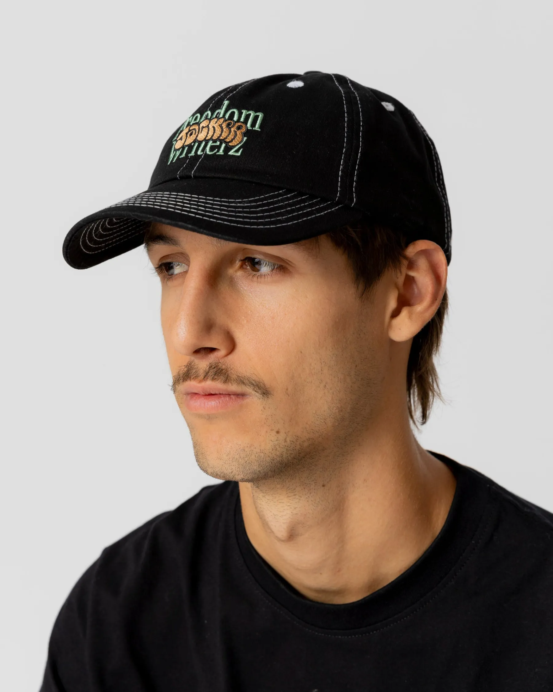Headwear|JACKER FREEDOM WRITERZ CAP - BLACK