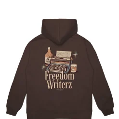 Sweats|JACKER FREEDOM WRITERZ HOODIE - BROWN