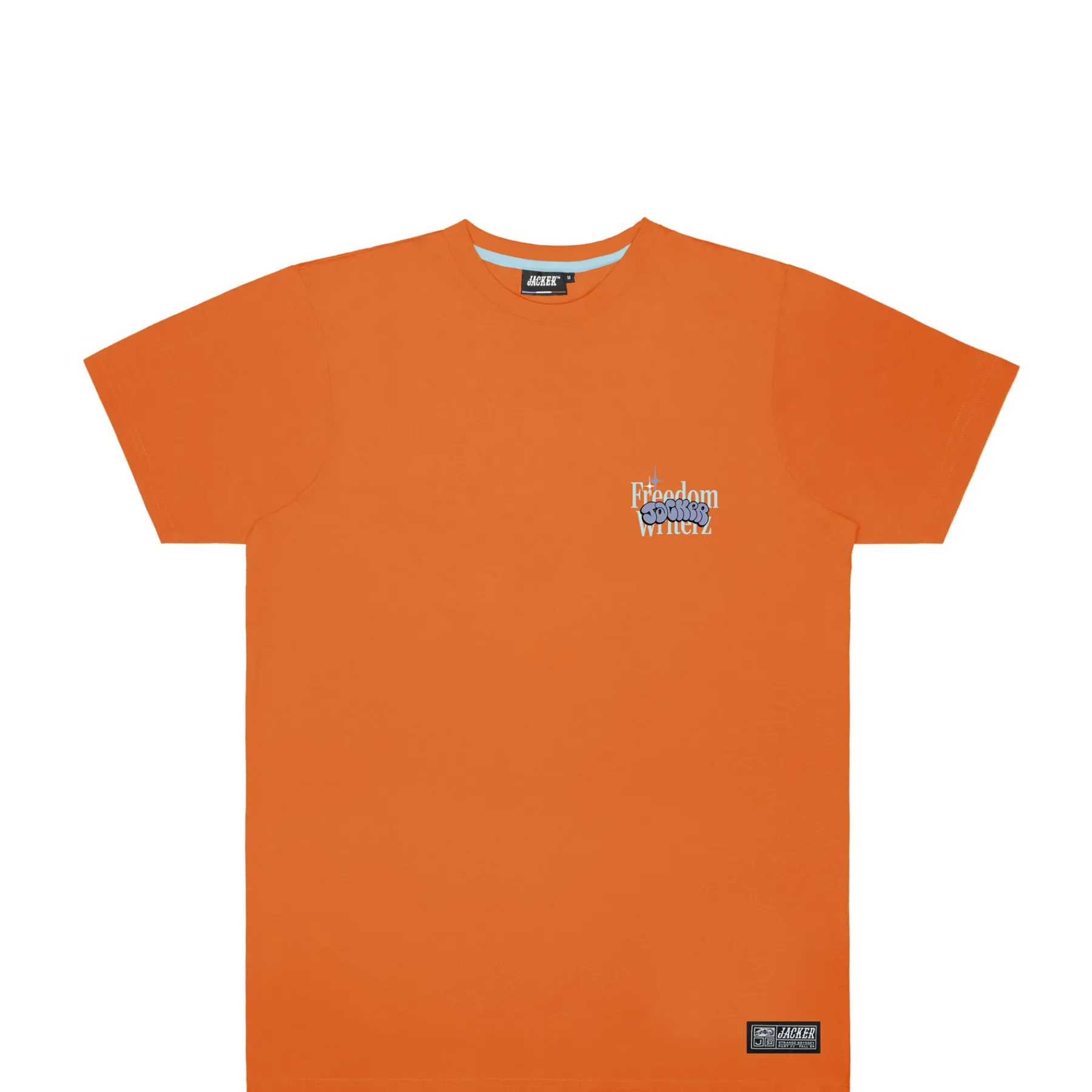 T-shirts|JACKER FREEDOM WRITERZ T-SHIRT - ORANGE