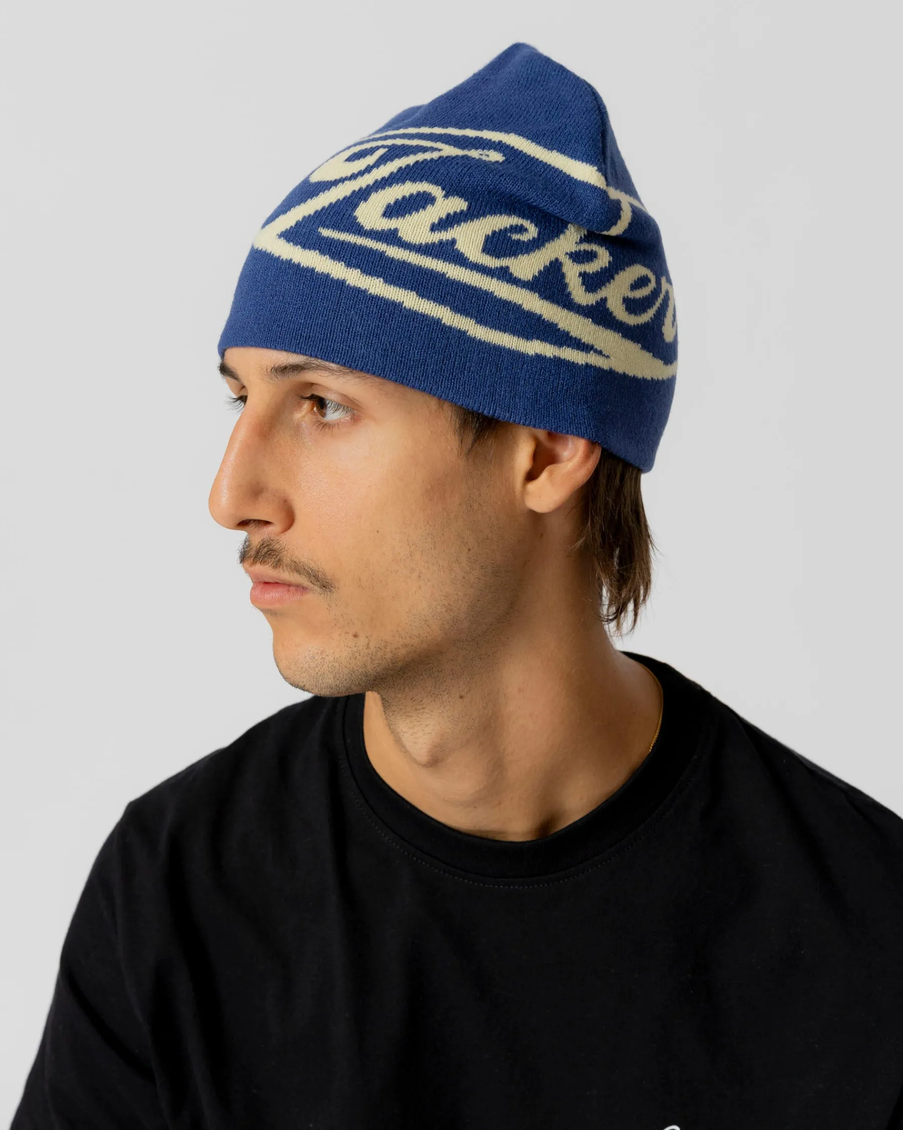 Headwear|JACKER GARAGE BEANIE - NAVY