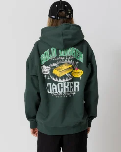 Sweats|JACKER GOLD DIGGER HOODIE - GREEN