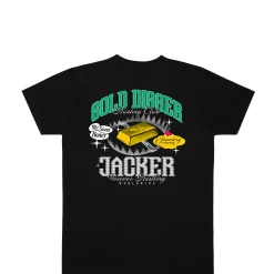 T-shirts|JACKER GOLD DIGGER T-SHIRT - BLACK