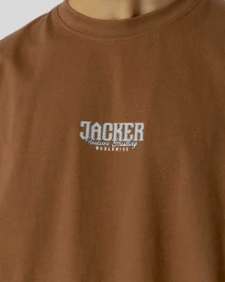 T-shirts|JACKER GOLD DIGGER T-SHIRT - BROWN