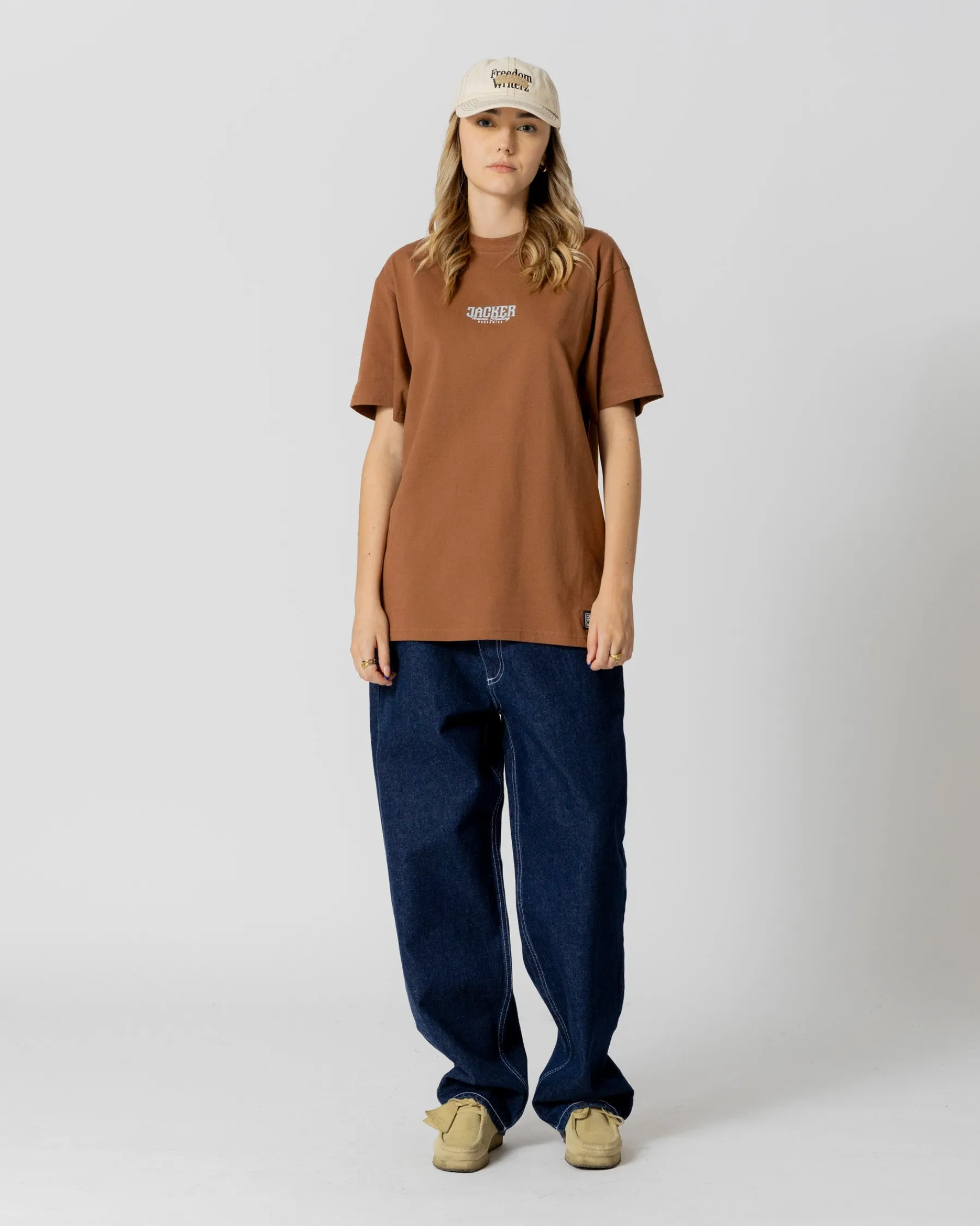 T-shirts|JACKER GOLD DIGGER T-SHIRT - BROWN
