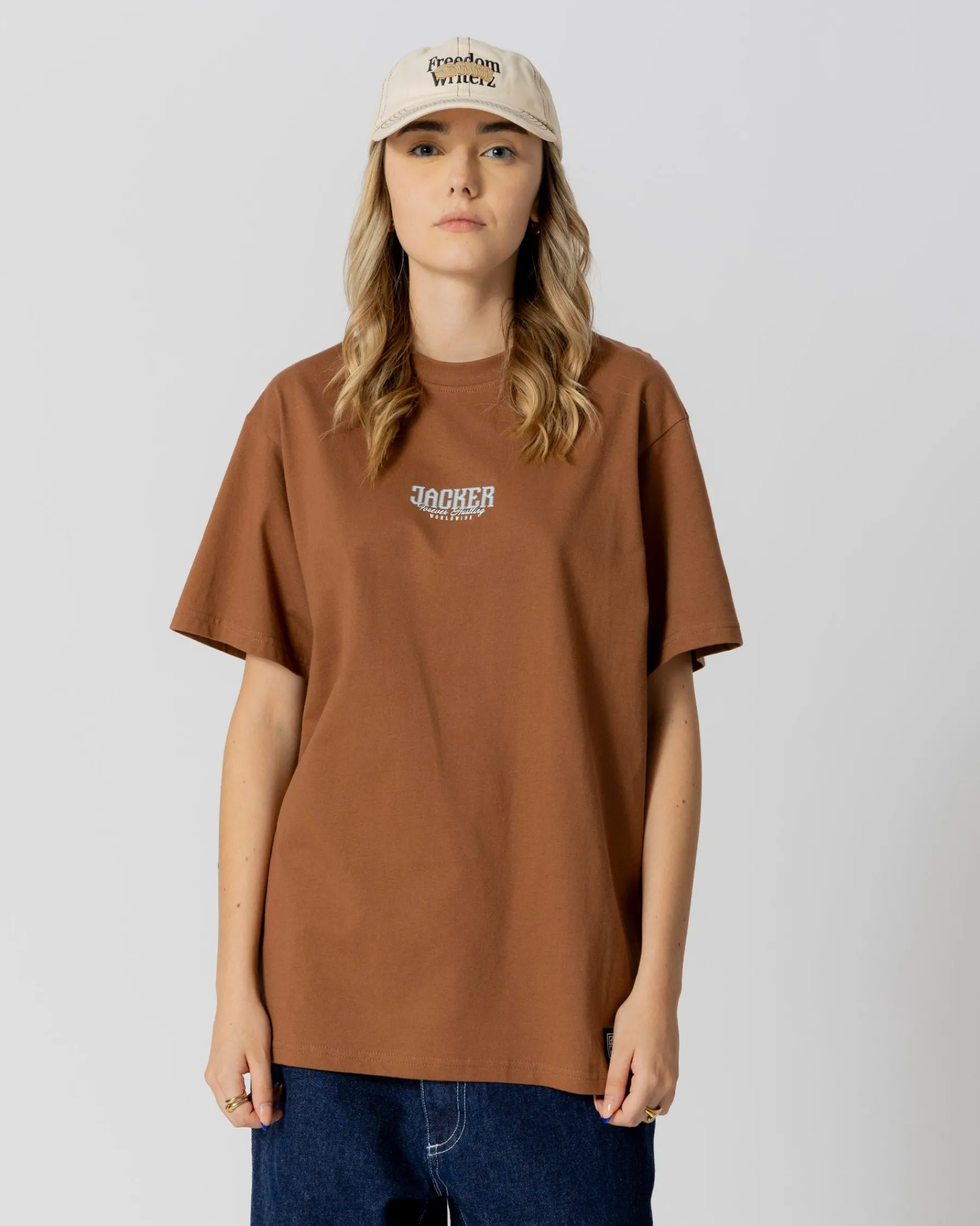 T-shirts|JACKER GOLD DIGGER T-SHIRT - BROWN