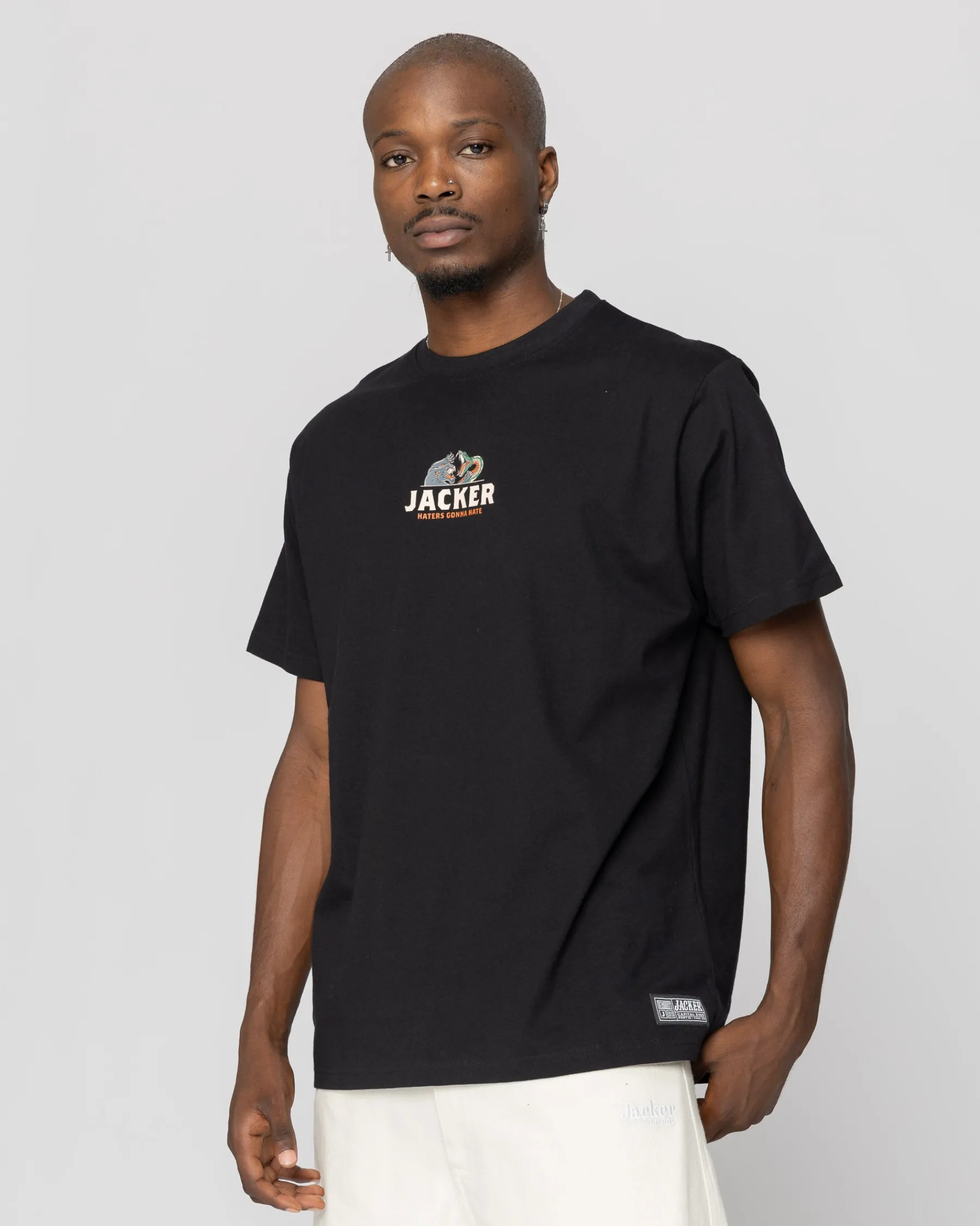 T-shirts|JACKER HATERS - T-SHIRT - BLACK