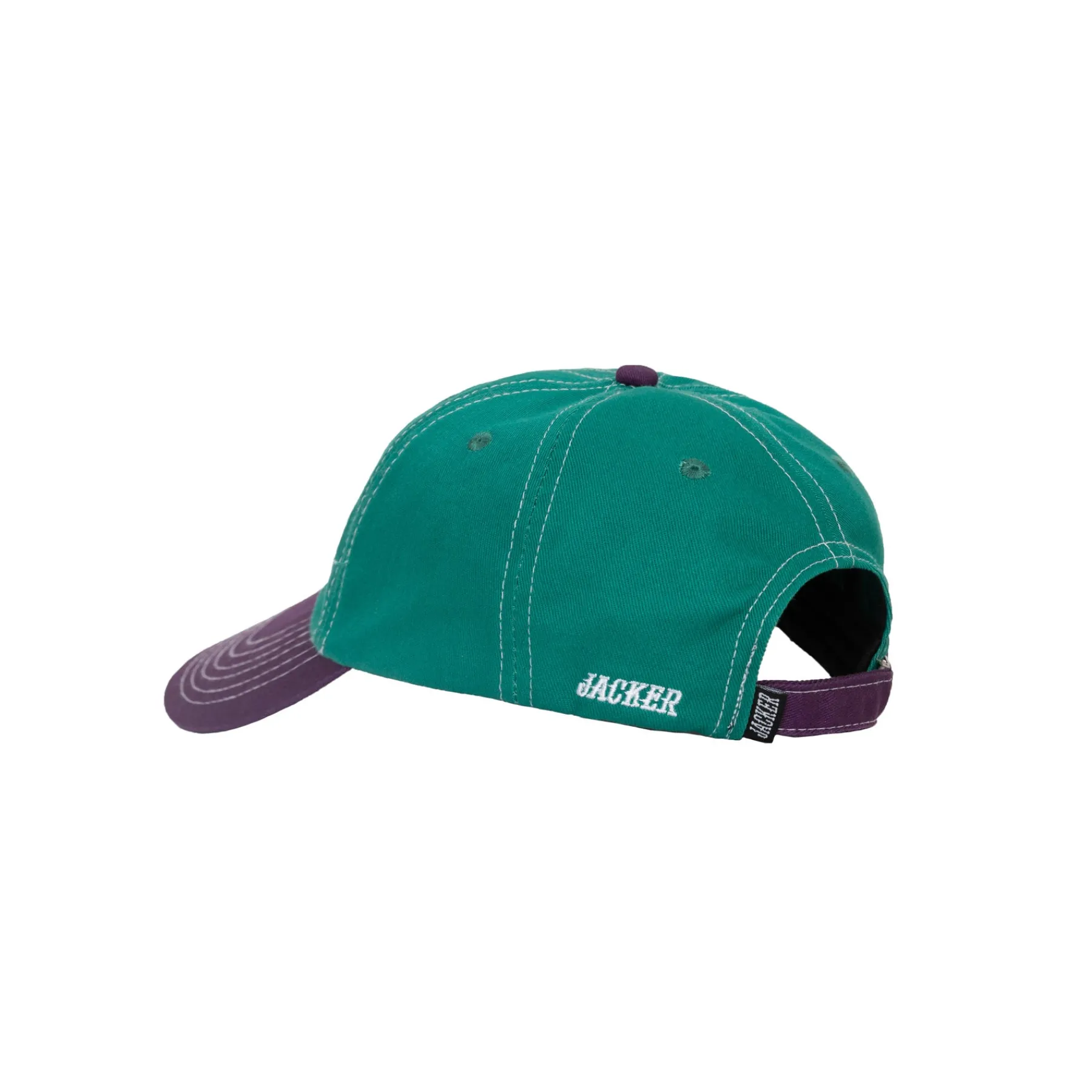 Headwear|JACKER HELLS BELLS CAP - GREEN / PURPLE