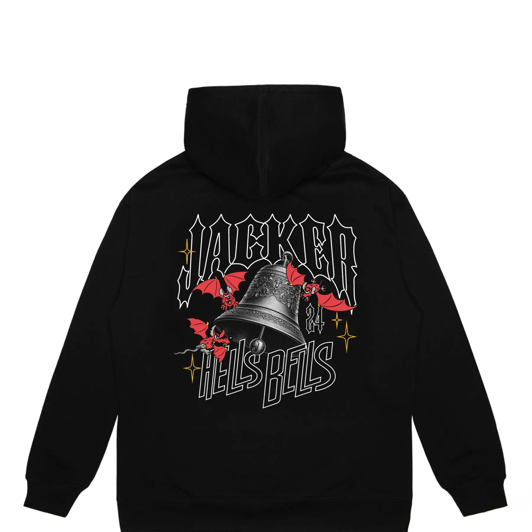 Sweats|JACKER HELLS BELLS HOODIE - BLACK