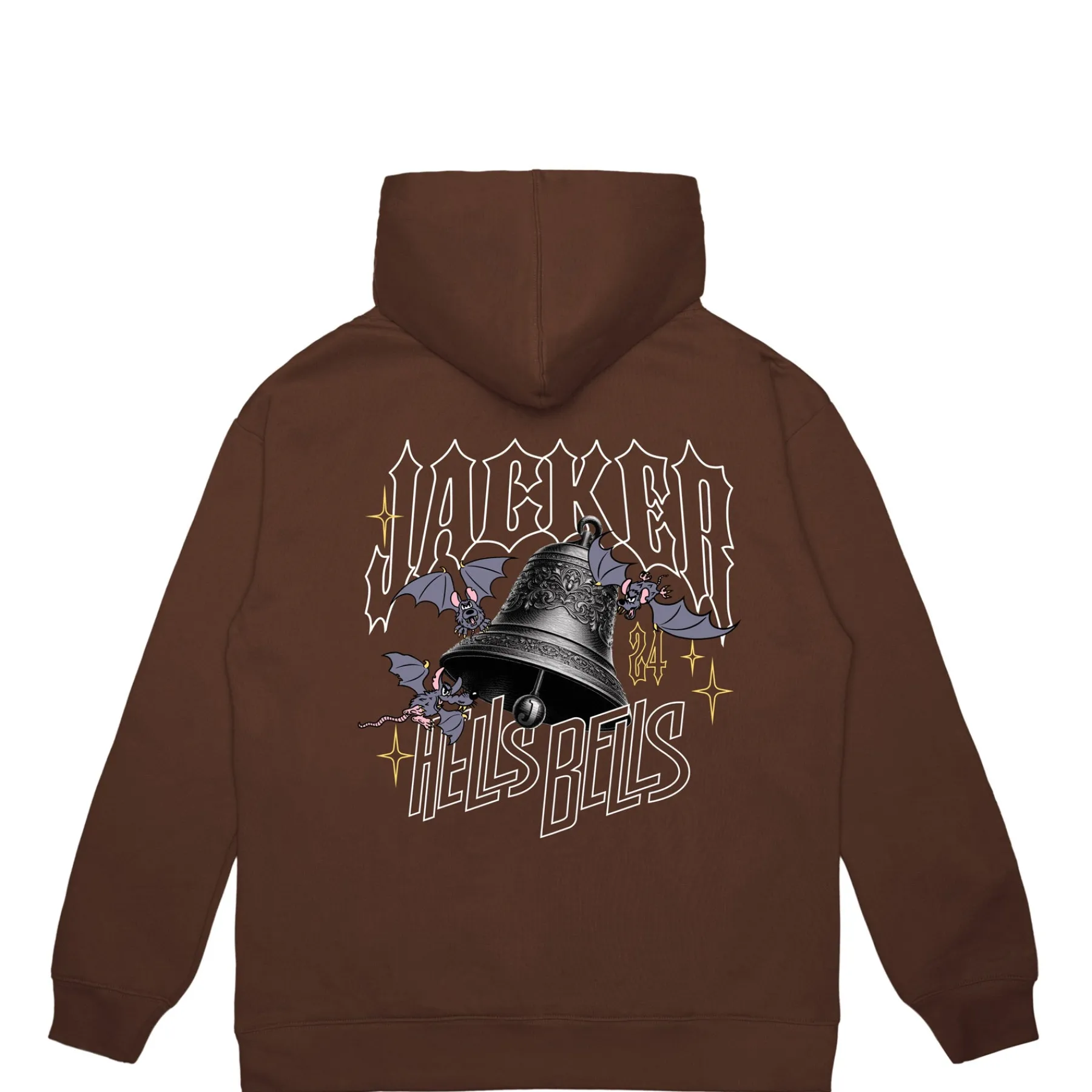 Sweats|JACKER HELLS BELLS HOODIE - BROWN