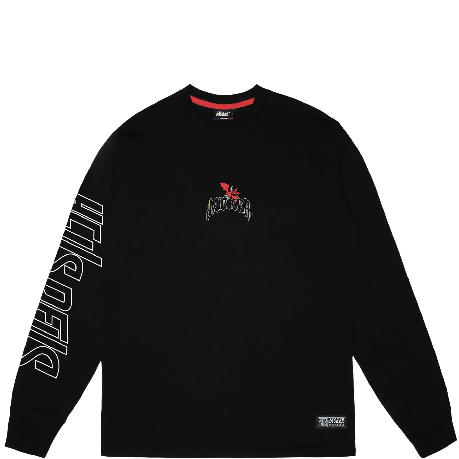 Long Sleeves|T-shirts|JACKER HELLS BELLS LONG SLEEVES - BLACK