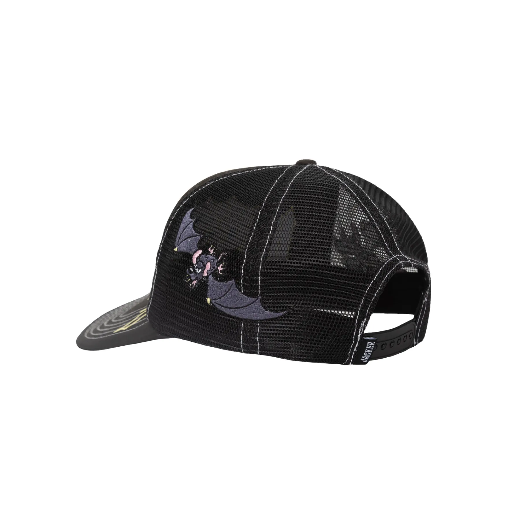 Headwear|JACKER HELLS BELLS TRUCKER CAP - BLACK