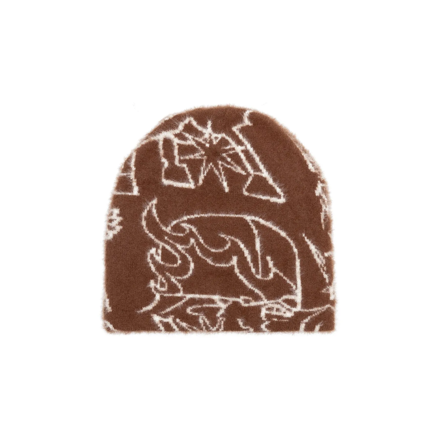 Headwear|JACKER HORSICA HAIRY BEANIE - BROWN