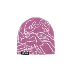 Headwear|JACKER HORSICA HAIRY BEANIE - PINK