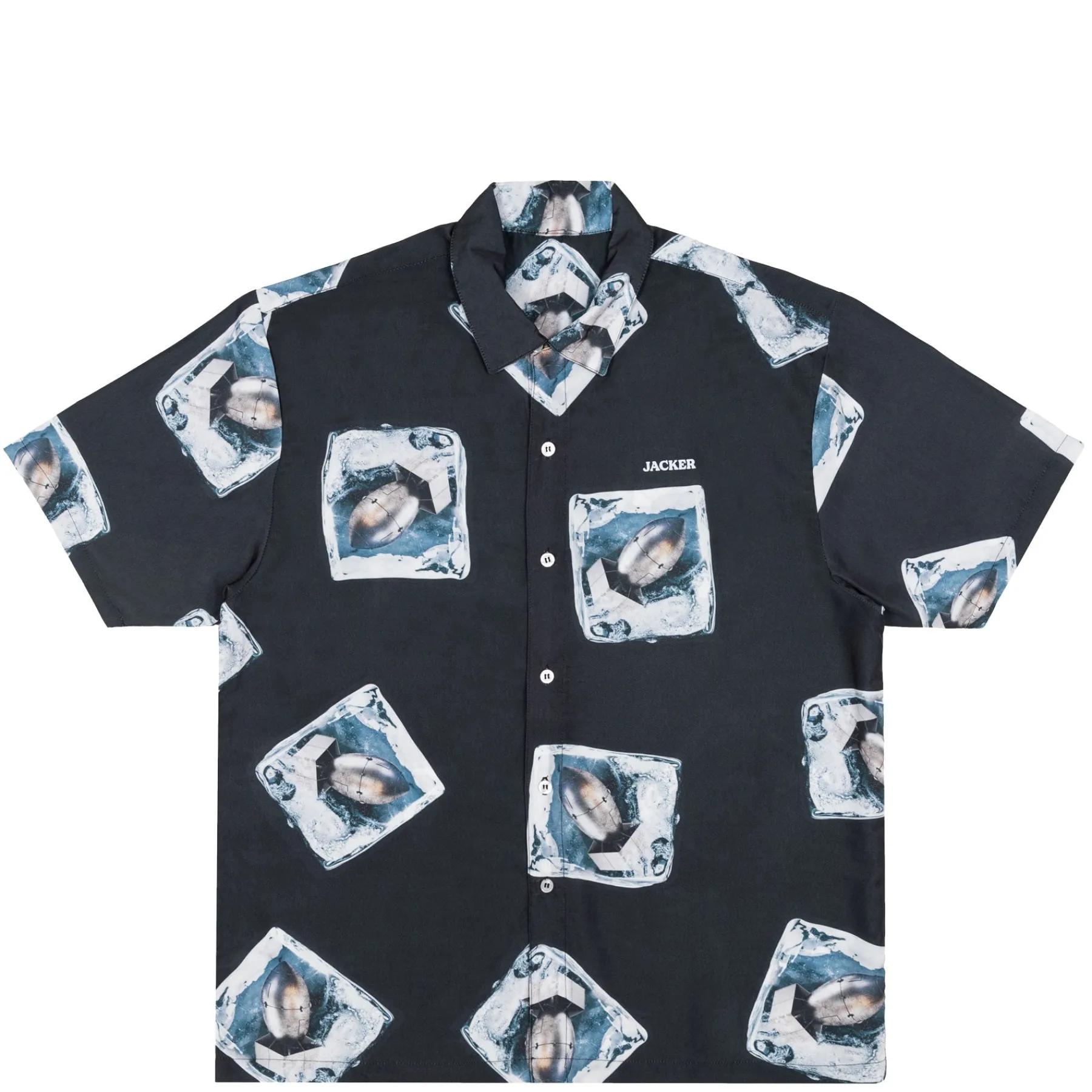 Chemises|JACKER ICE CUBE - SHIRT - BLACK