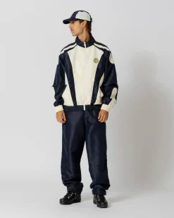 Vestes|JACKER JFC TRACKSUIT JACKET - BEIGE / NAVY