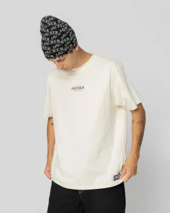 T-shirts|JACKER JUNK FOOD - T-SHIRT - BEIGE