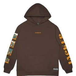 Sweats|JACKER LAZY - HOODIE - BROWN