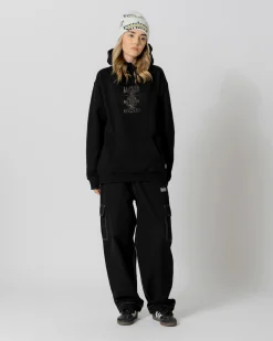 Sweats|JACKER LOBSTER SERVICE HOODIE - BLACK