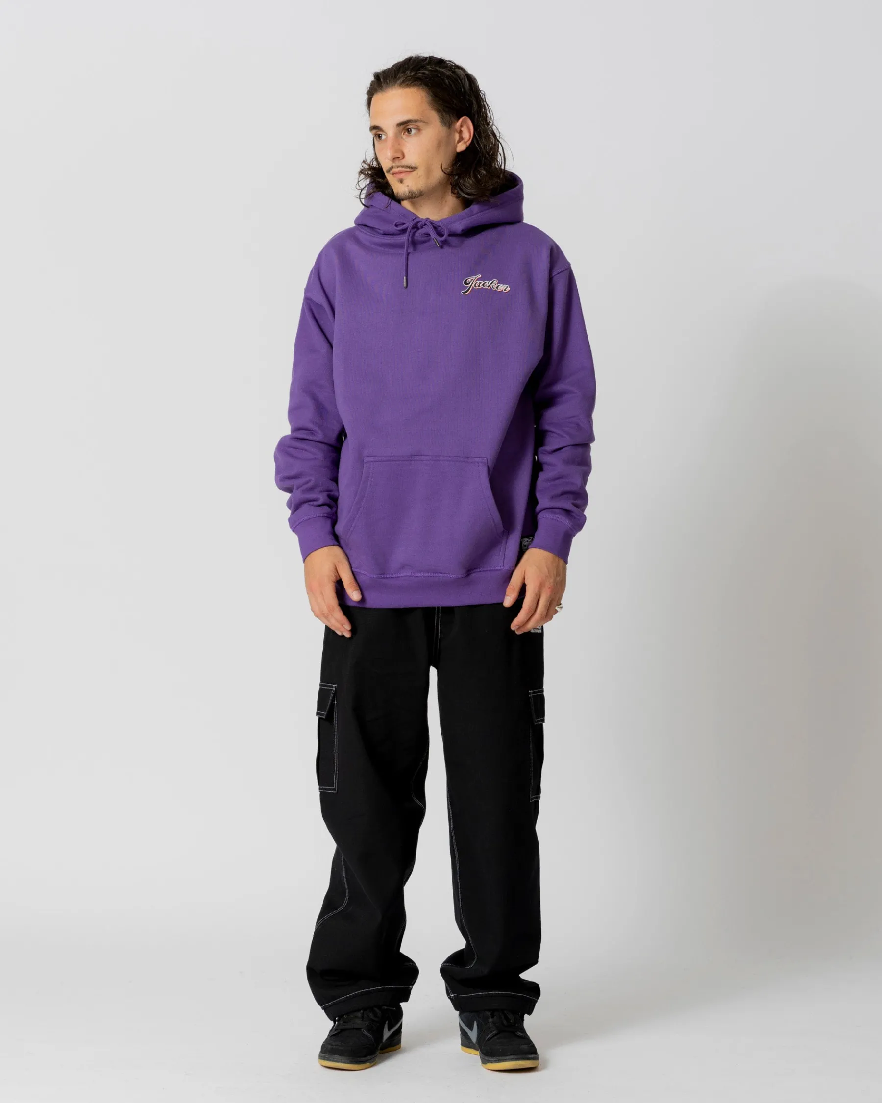 Sweats|JACKER LOBSTER SERVICE HOODIE - PURPLE