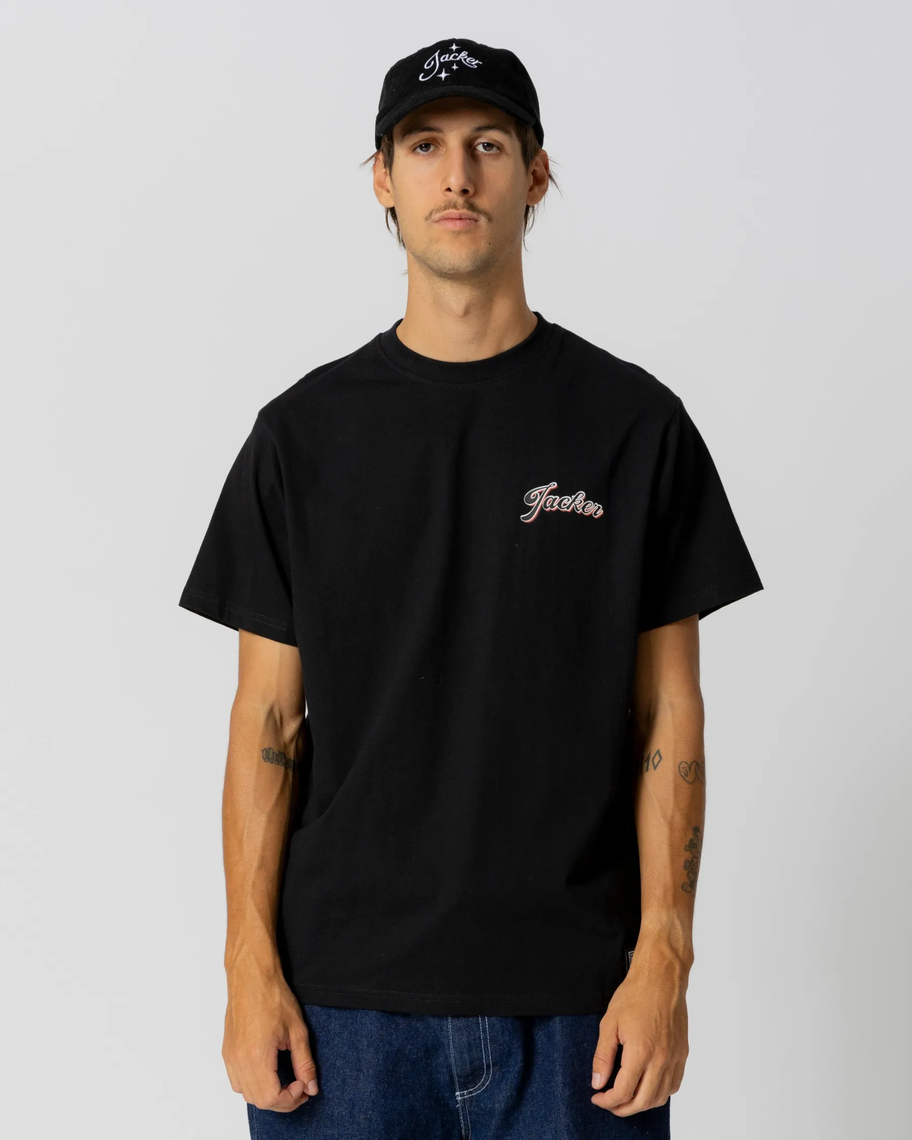 T-shirts|JACKER LOBSTER SERVICE T-SHIRT - BLACK