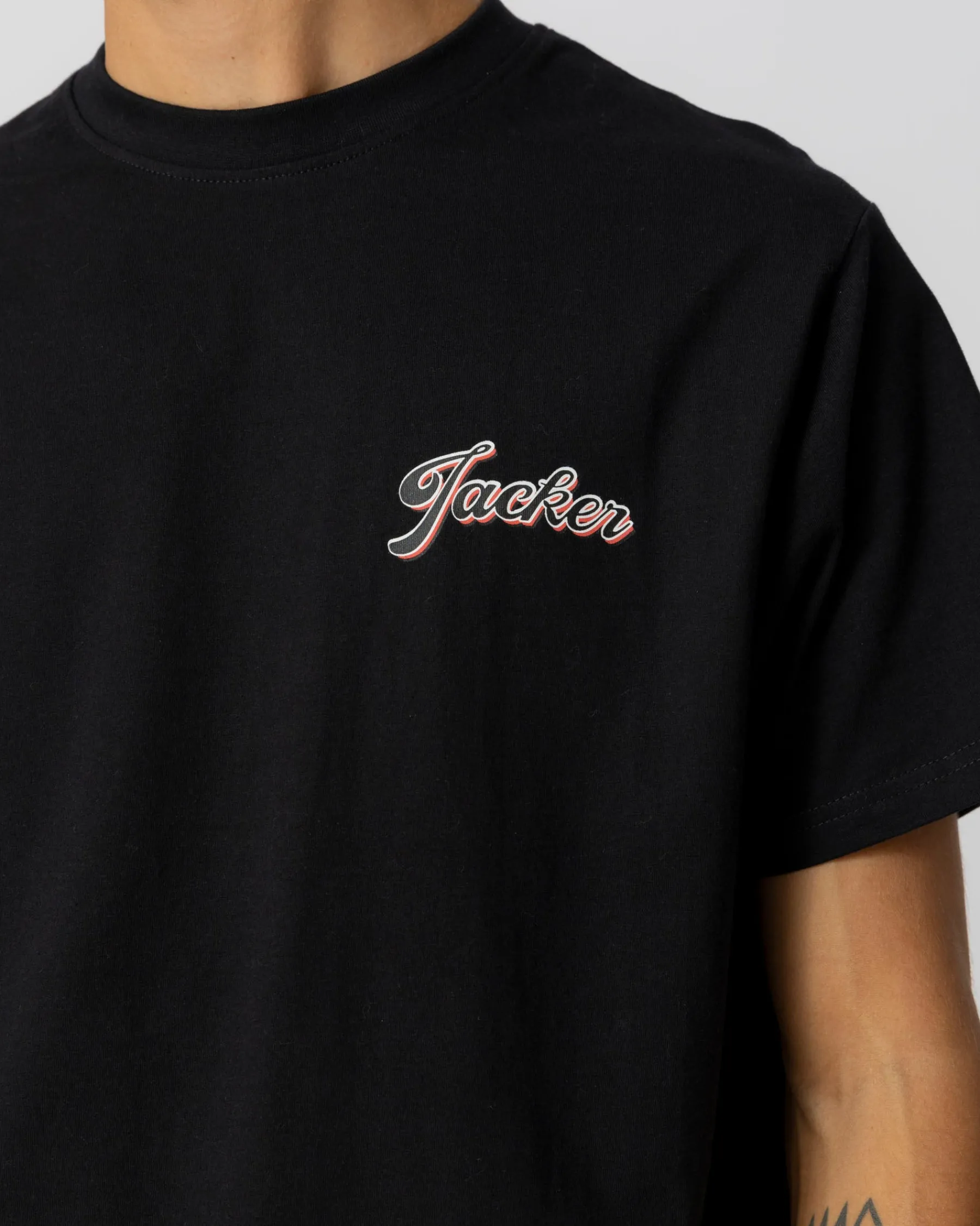 T-shirts|JACKER LOBSTER SERVICE T-SHIRT - BLACK