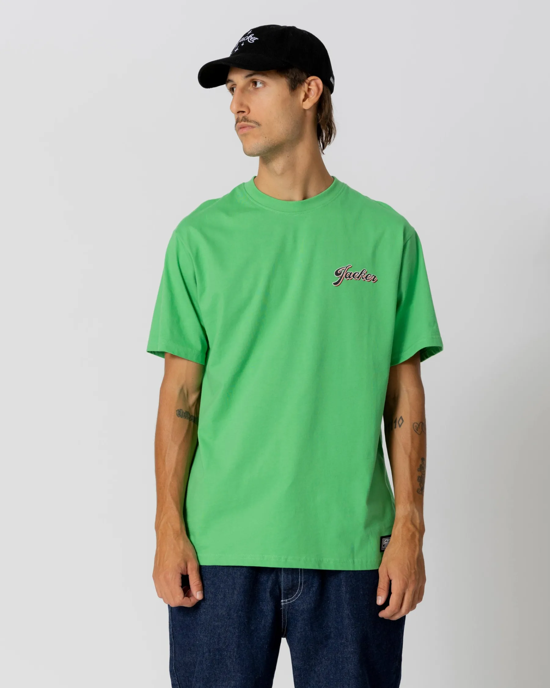 T-shirts|JACKER LOBSTER SERVICE T-SHIRT - GREEN