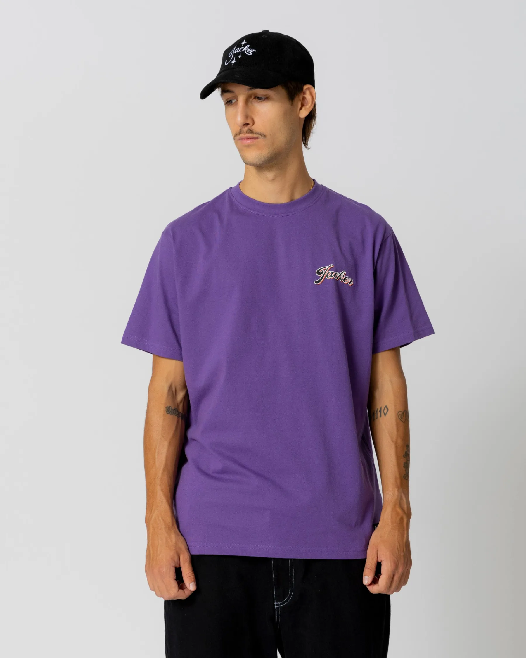 T-shirts|JACKER LOBSTER SERVICE T-SHIRT - PURPLE