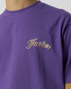 T-shirts|JACKER LOBSTER SERVICE T-SHIRT - PURPLE