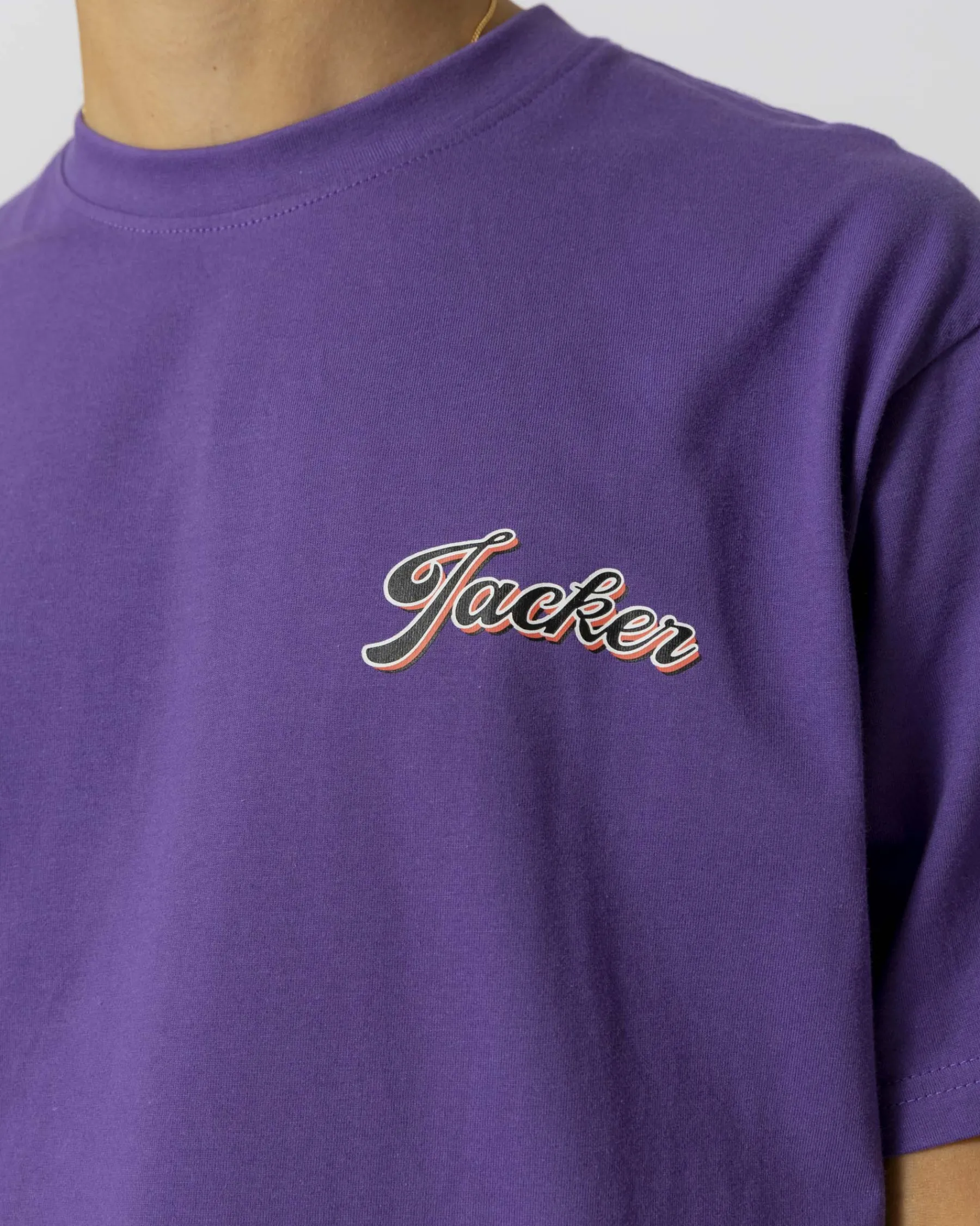 T-shirts|JACKER LOBSTER SERVICE T-SHIRT - PURPLE