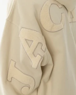 Sweats|JACKER NOTORIOUS ZIPPED HOODIE - BEIGE