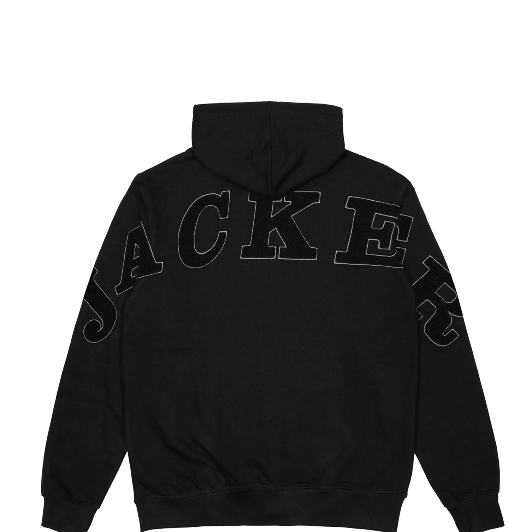 Sweats|JACKER NOTORIOUS ZIPPED HOODIE - BLACK