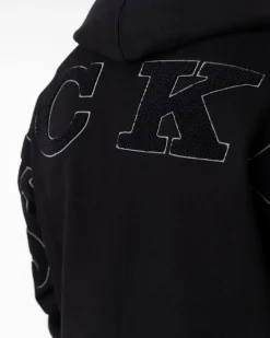 Sweats|JACKER NOTORIOUS ZIPPED HOODIE - BLACK