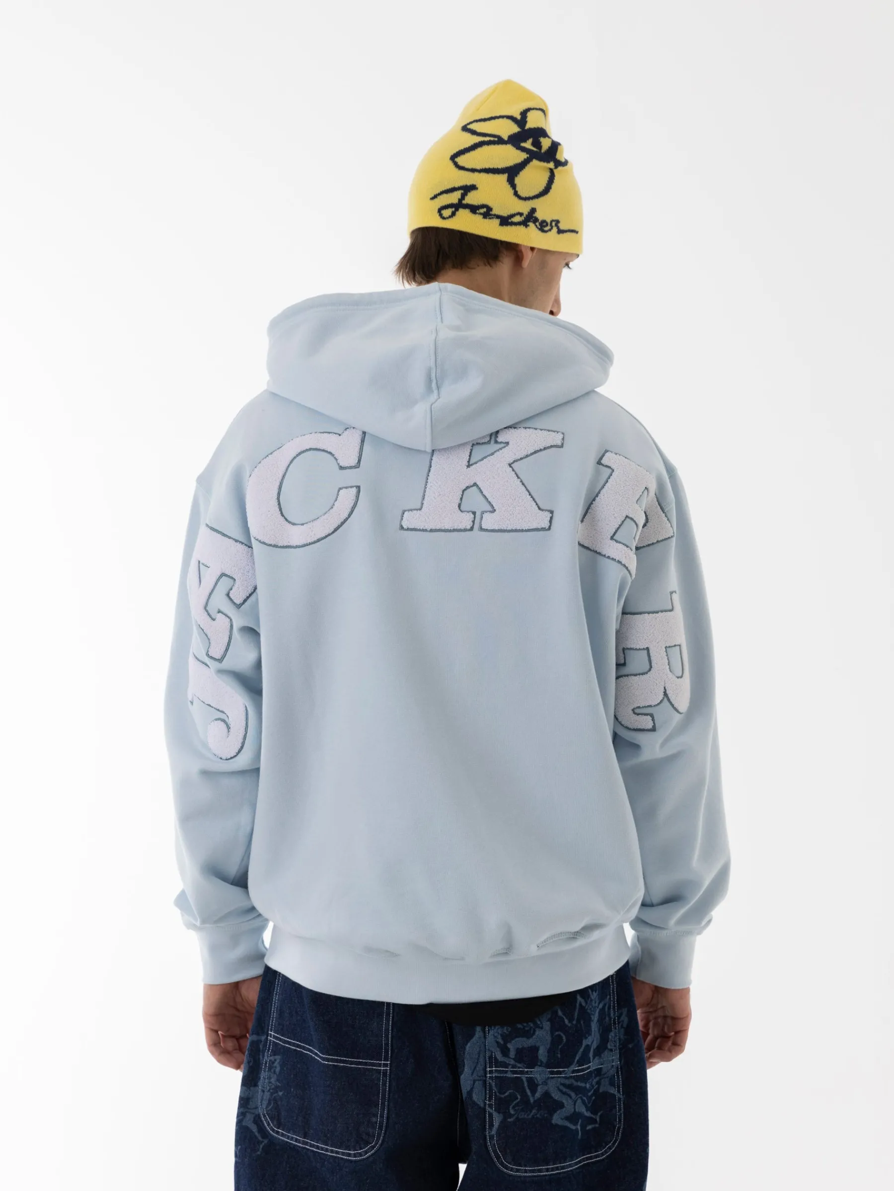 Sweats|JACKER NOTORIOUS ZIPPED HOODIE - BLUE