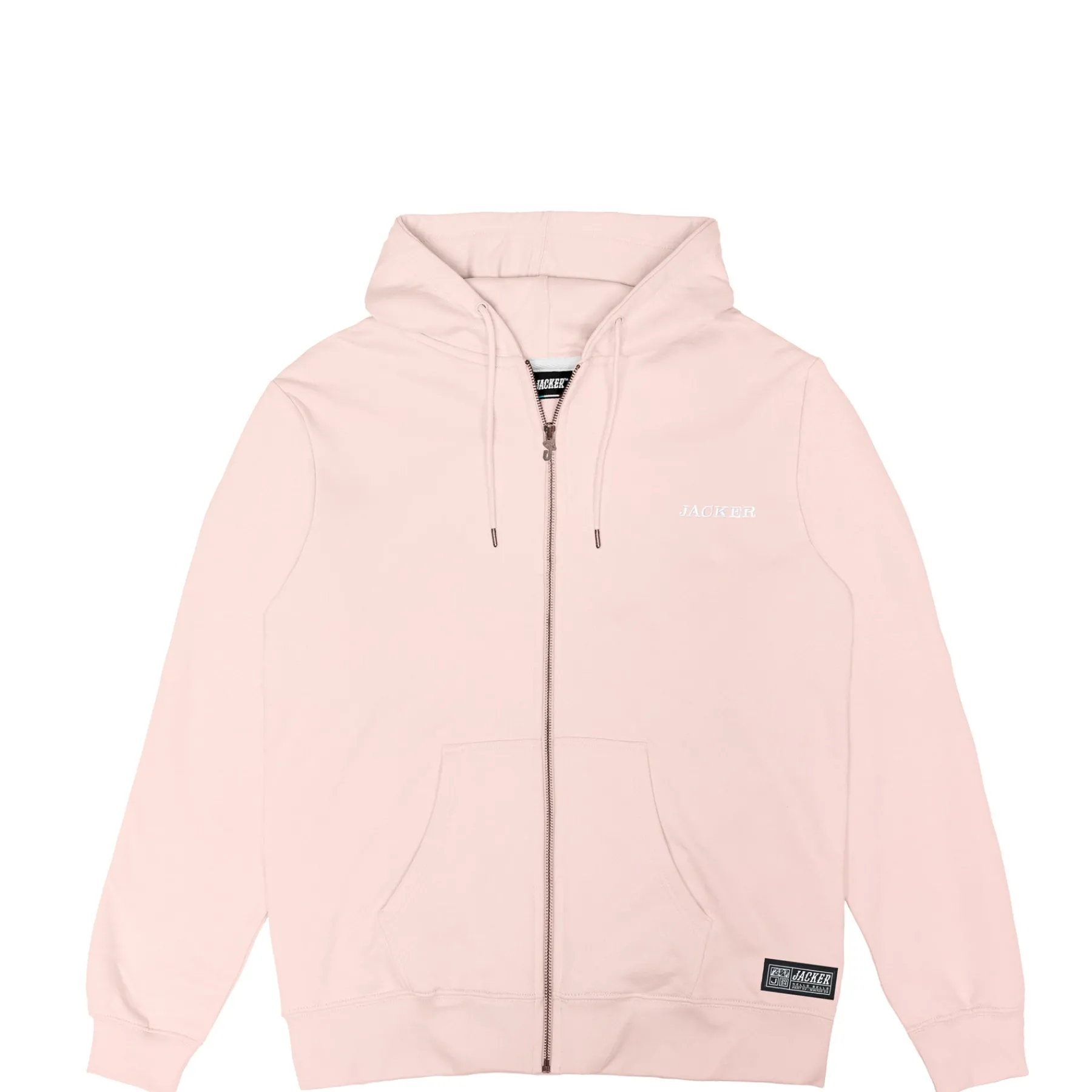 Sweats|JACKER NOTORIOUS ZIPPED HOODIE - PINK