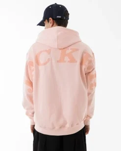 Sweats|JACKER NOTORIOUS ZIPPED HOODIE - PINK