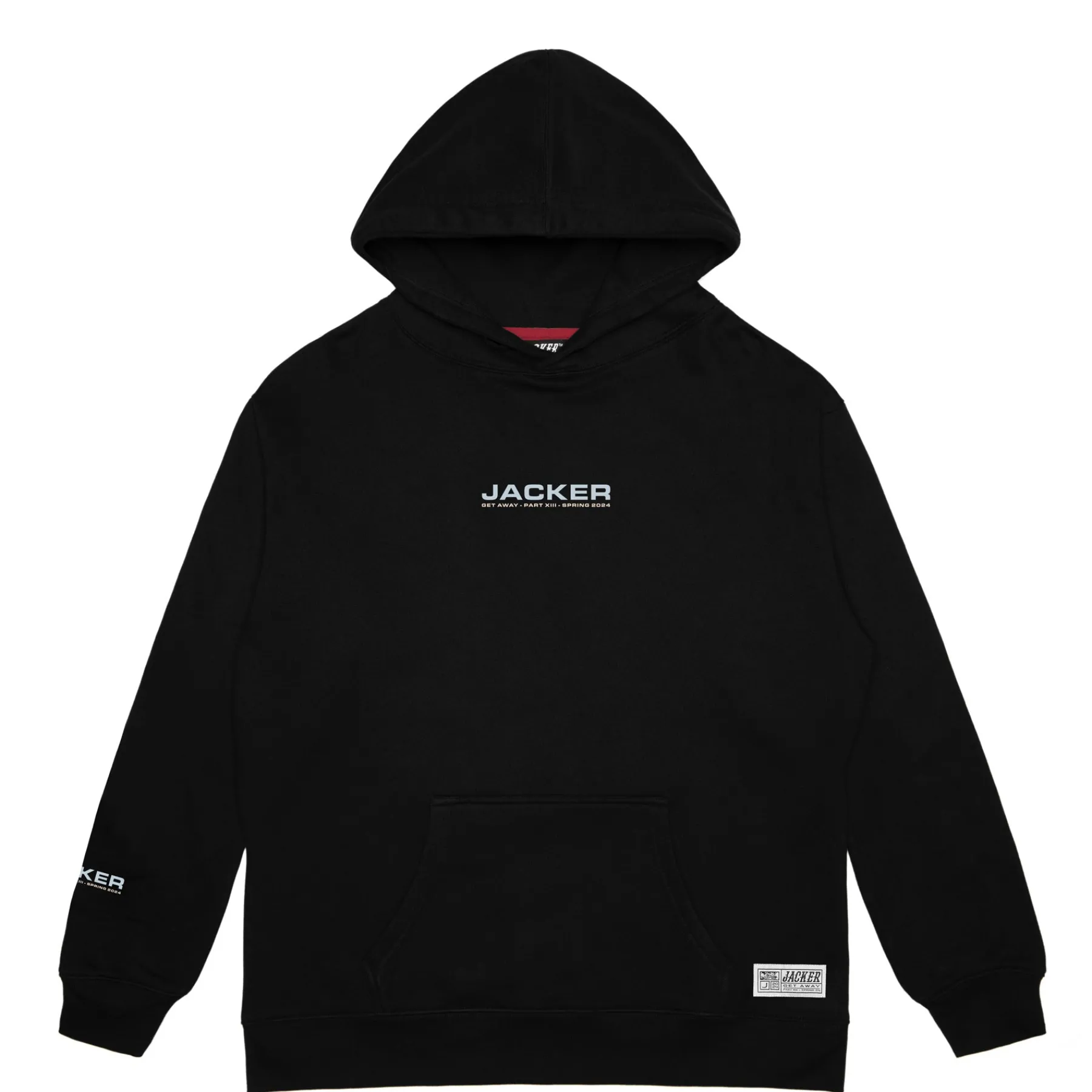 Sweats|JACKER PASSIO GARO HOODIE - BLACK