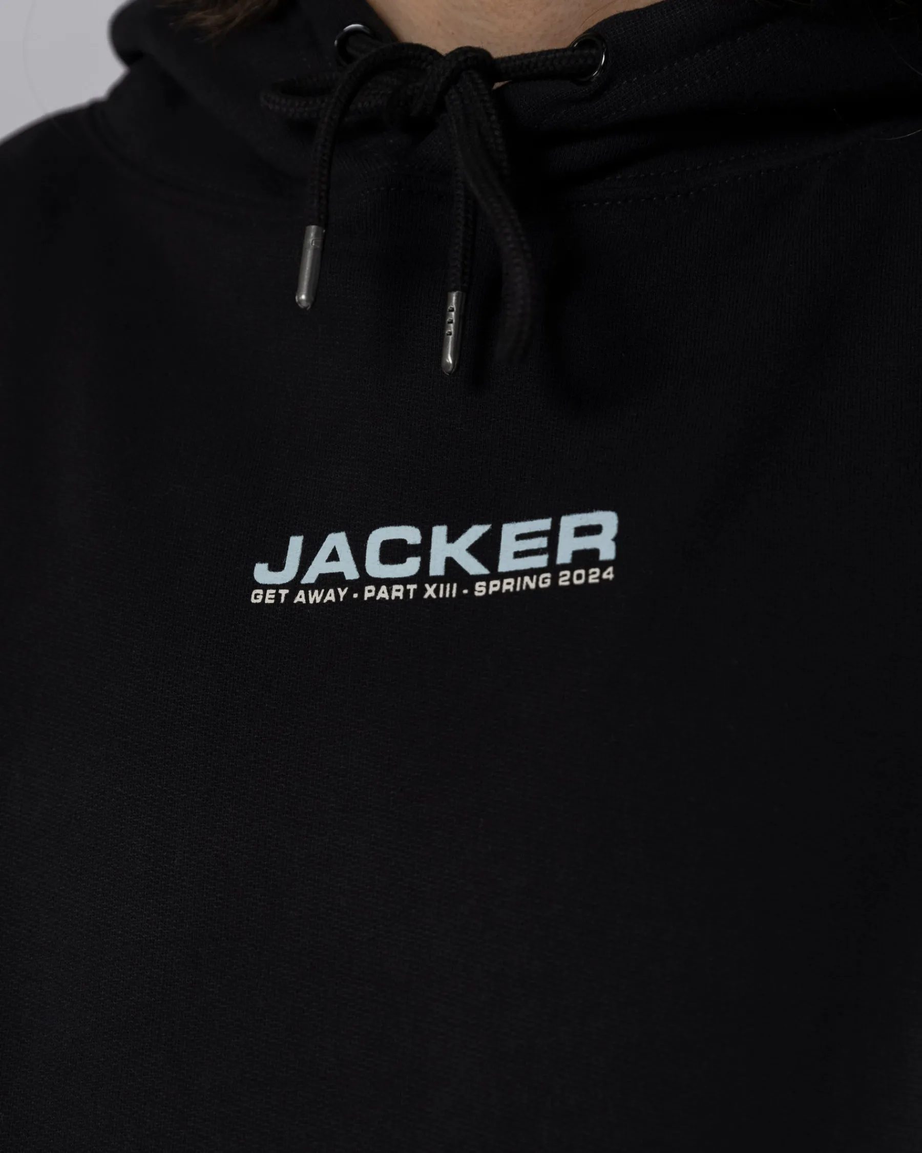 Sweats|JACKER PASSIO GARO HOODIE - BLACK