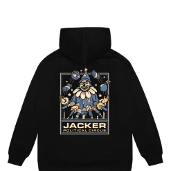 Sweats|JACKER POLITICAL CIRCUS HOODIE - BLACK