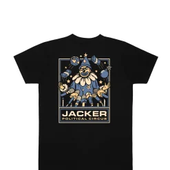 T-shirts|JACKER POLITICAL CIRCUS T-SHIRT - BLACK