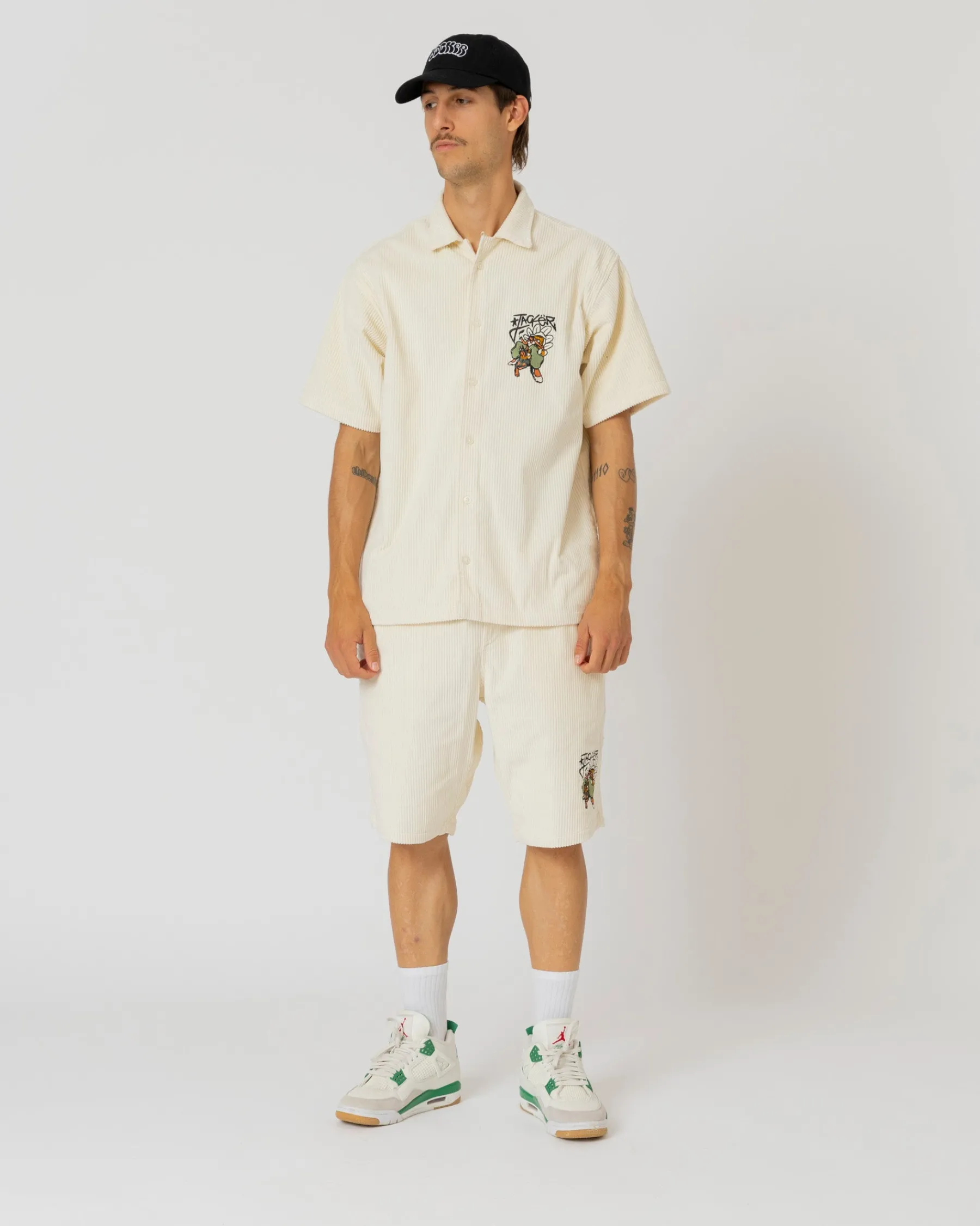 Pantalons & Shorts|JACKER QUEEN J SHORT - BEIGE
