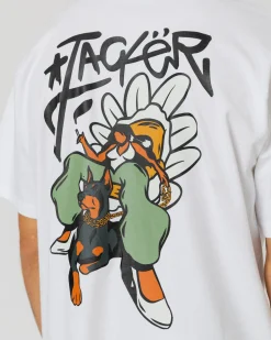 T-shirts|JACKER QUEEN J T-SHIRT - WHITE