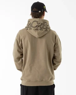 Sweats|JACKER SELECT CONTRAST HOODIE - BEIGE