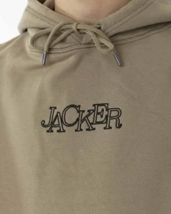 Sweats|JACKER SELECT CONTRAST HOODIE - BEIGE