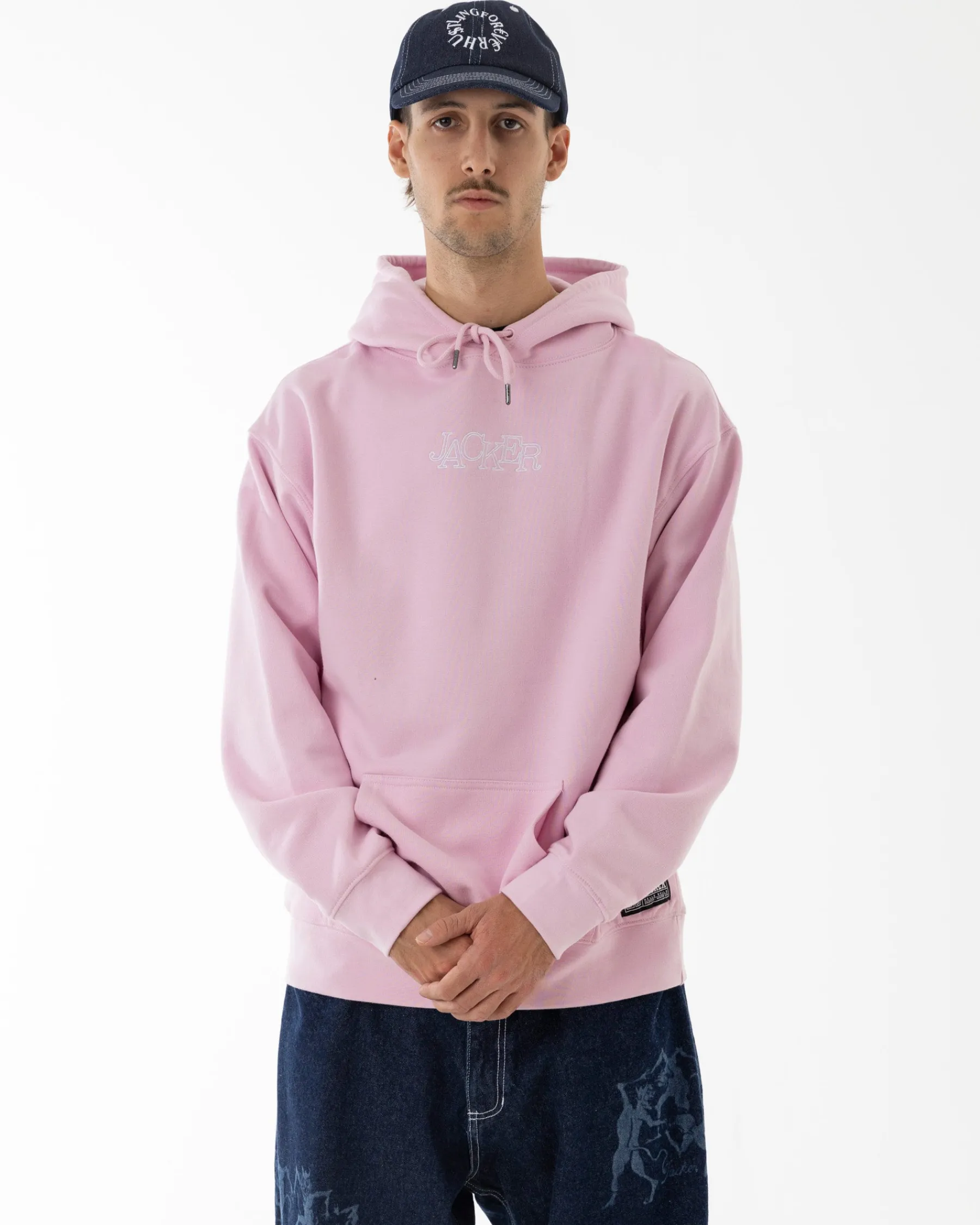 Sweats|JACKER SELECT CONTRAST HOODIE - PINK