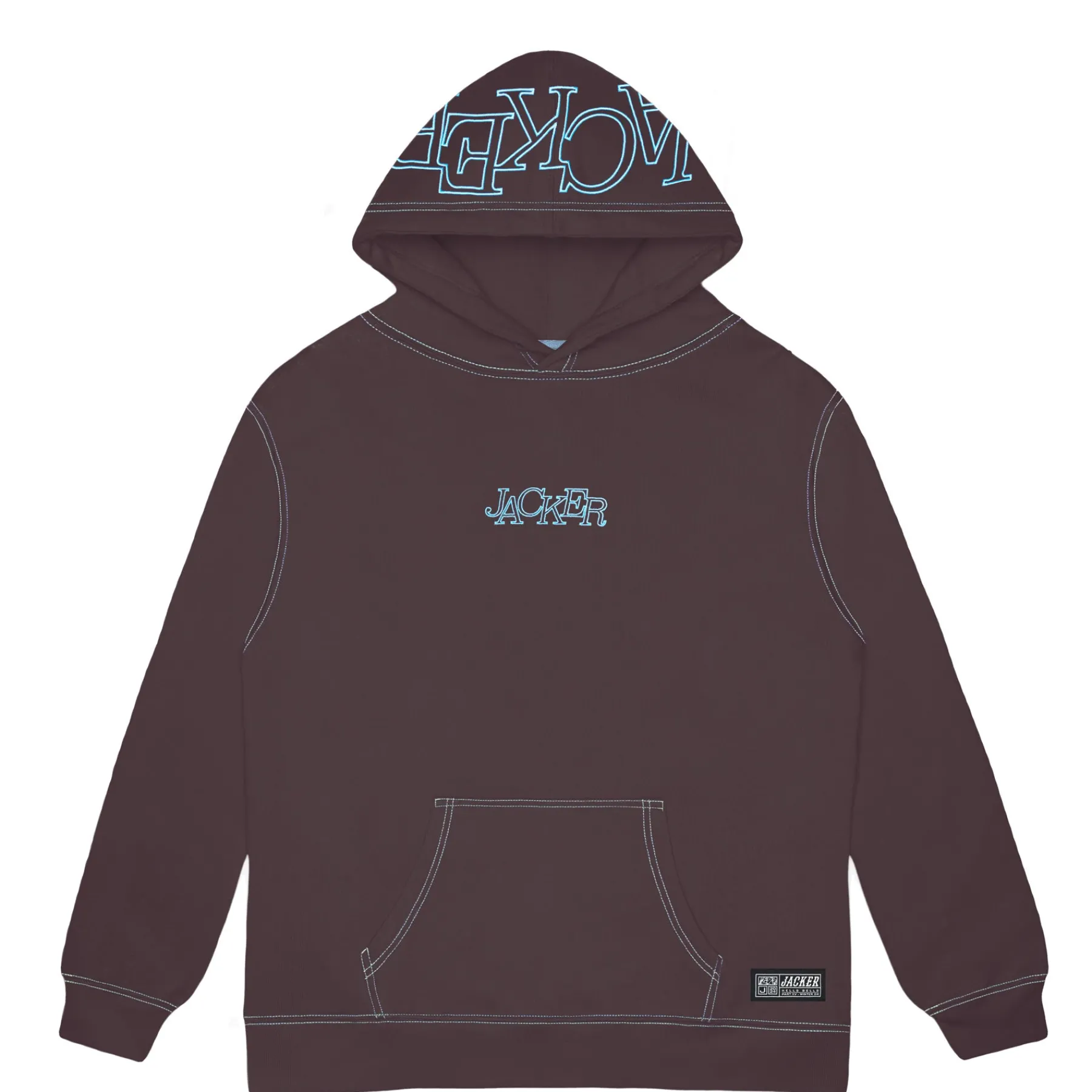 Sweats|JACKER SELECT CONTRAST HOODIE - PURPLE
